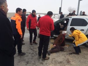Muş’ta Trafik Kazası: 2 Yaralı
