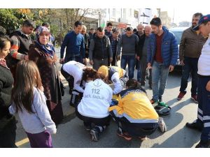 Milas’ta Yeni Ameliyatlı Kadına Araç Çarptı
