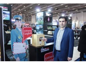 Kuzka, Travel Turkey Fuarında 3 Bin Karpostal Kart Dağıttı