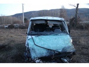 Çankırı'da kaza: 1 ölü, 4 yaralı