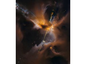 Hubble teleskobu bir yıldızın ‘uyanışını’ görüntüledi