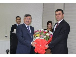 Belediye İşçilerinden Başkan Akdoğan’a Teşekkür Ziyareti