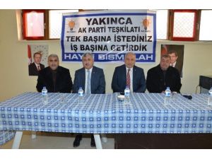 AK Parti Yakınca’da Mahalle Toplantısı Düzenlendi
