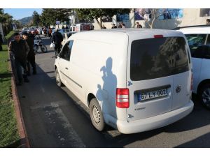 Ereğli'de trafik kazası: 1 polis yaralı