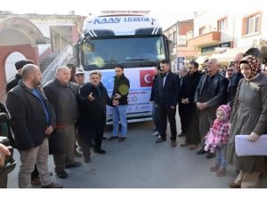 Bayırbucak Ve Suriye Türkmenlerine 1 Tır Dolusu İnsanı Yardım