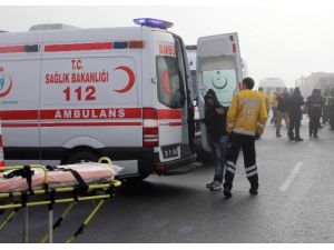 Kayseri’de Servis Minibüsü Devrildi: 10 Yaralı