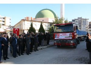Mudanya’dan Bayırbucak Türkmenleri'ne 1 TIR'lık yardım