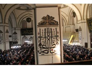 Bursa’da Mevlit Kandili'nde camiler doldu taştı