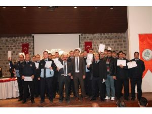 Edirne Belediyesi Personelleri Sertifikalarını Aldı