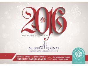 Süleymanpaşa Yeni Yıla Üç Kemaller Parkı’nda Girecek