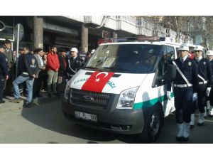 İtfaiye aracının çarpttığı polis memuru Elazığ'da toprağa verildi