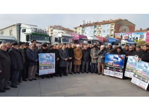 Karaman STK Platformundan Bayır-bucak Türkmenlerine Yardım