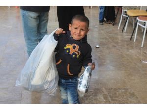 Şanlıurfa’da Suriyeli Yetim Ve Öksüzlere Yardım Yapıldı