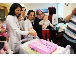 Turgut Özal Üniversitesi Hastanesi Prematüre Doğan Çocukları Unutmadı