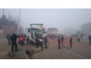 Boyabat’ta Trafik Kazası: 2 Yaralı