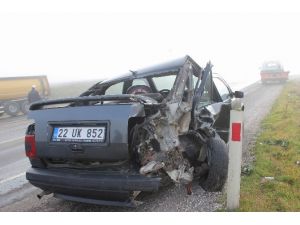 Tekirdağ’da Trafik Kazası: 2’si Çocuk 3 Yaralı