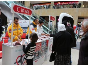 Nevşehir’de 'Yaşama Yol Ver' standı açıldı