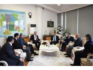 Kayseri Büyükşehir Belediye Başkanı Çelik, Başkan Çakır’ı Ziyaret Etti