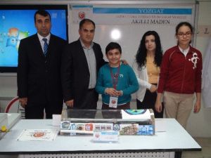 Yozgat’ta Ortaokul Öğrencisi Tarafından Madenciler İçin Hazırlanan Yaşam Odası Projesi Ödül Aldı