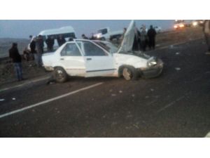 Siverek’te Otomobil Takla Attı: 5 Yaralı