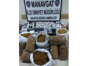 Manavgat’ta Kaçak Tütün Operasyonu