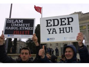 Anadolu Gençlik Derneği’nden 'yılbaşına hayır' eylemi