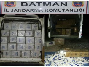 Batman’da 27 bin 490 paket kaçak sigara ele geçirildi