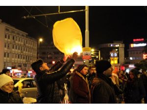 Bursa’da sönük yılbaşı kutlaması