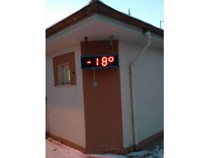 Yozgat’ta hava sıcaklığı eksi 12 dereceye kadar düştü