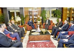 KTO Heyetinden Gümrük Ve Ticaret Bakanı Bülent Tüfenkci’ye Ziyaret