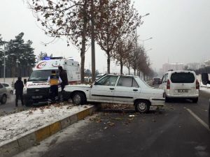 Diyarbakır’da Trafik Kazası: 1 Yaralı