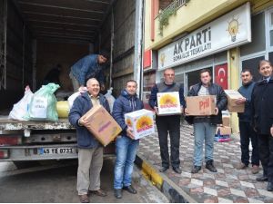 Soma’dan Bayır-bucak’taki Türkmenlere Yardım