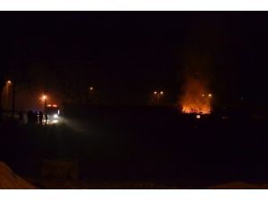 Biga’da Samanlık Yangını