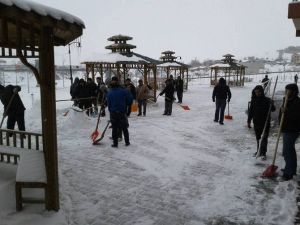 Çat Belediyesi’nin Karla Mücadele Çalışmaları