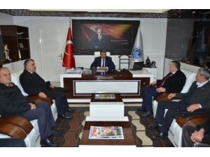 Baskil Belediye Başkanı Akmurat, Başkan Gürkan’ı Ziyaret Etti