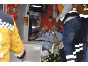 Kalp Krizi Geçiren Yaşlı Adam Hava Ambulansıyla Sevk Edildi