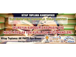 AK Parti’li Gençlerden Kitap Kampanyası
