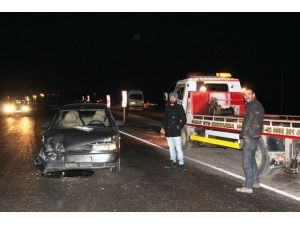 Saray’da Trafik Kazası: 1 Yaralı