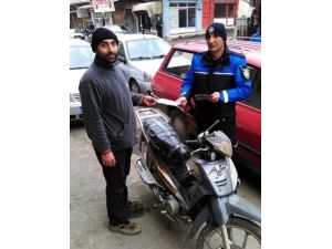Nizip’te Polisten Motosiklet Kullanıcılarına Uyarı