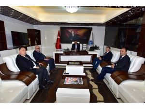 Miad Başkanı Akdaş, Başkan Gürkan’ı Ziyaret Etti