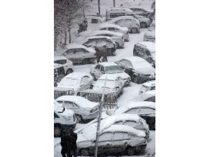 Erzurum’da Yoğun Kar Yağışı