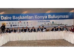 13 Büyükşehir’in Daire Başkanları Konya’da