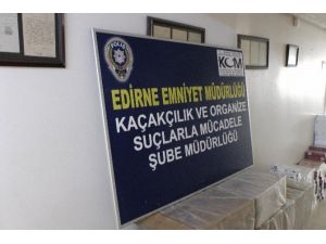 Edirne’de Sigara Kaçakçılığı