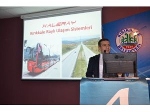 Kırıkkale Tramvay Projesi Anlatıldı