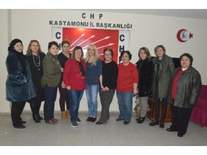 CHP Kastamonu Kadın Kolları Görev Dağılımı Yaptı