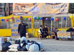 Gavurdağlı, Bayır-bucak’taki Türkmenler İçin Yardım Topladı
