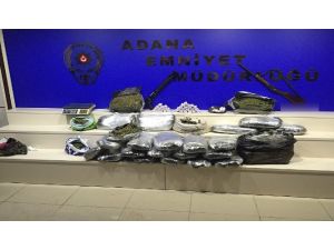 187 kilo esrar ile 100 bin TL sahte para ele geçirildi