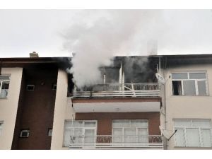 Akşehir’de Ev Yangını