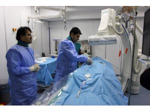 Aksaray Devlet Hastanesi’nde İlk Anjiyo Başarı İle Yapıldı