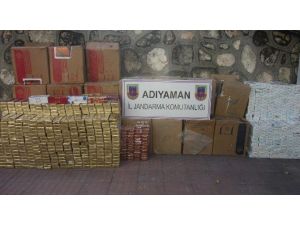 Jandarma 30 Bin Paket Kaçak Sigara Ele Geçirdi